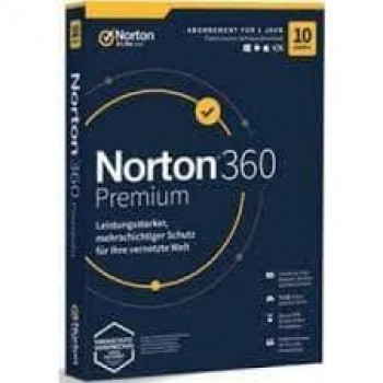 Norton 360 Premium 50GB, Arabic, 1 User 5 Device 12 Mounts | 50GB